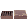 Miniatyrbilde 4 av 8: 50 stk/eske 10 mm køtipssett Snooker rødt skinn Cue Stick tips for Pool Eight Ball