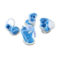 Miniatyrbillede 8 af 8: Hundesko i Mesh - Anti-Slip, Åndbar, Letvægts, Moderigtig, Sommerstøvler til Bichon Teddy Blå