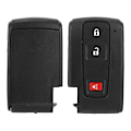 Miniatyrbilde 8 av 8: Bil 3-knapps fjernkontroll nøkkel fob etui deksel erstatning passer for Prius 2004-2009