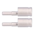 Miniatyrbillede 5 af 8: 2 stk. 4GA Wire Reducer Terminal Connector Ren Kobber Nikkelbelagt til Bil Audio Forstærker