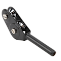 Miniatyrbillede 8 af 8: Dobbelt Roller Fiskestang Guide Tip Remskive Ring Rod Guide Tips Fiskebåd Trolling Tool5.0mm