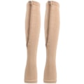 Miniatyrbild 5 av 8: 1 par dragkedja Midcalf Längd strumpa kompressionsstrumpor Slim Leggings Stretch strumpor öppen tå (dragkedja strumpor (hudfärg brons botten) XXL)