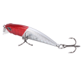 Miniatyrbilde 3 av 8: 5 cm hard kunstig dråpefiskeagn 3D naturtro øyne flytende wobbler fiskesluk#4