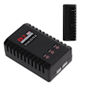 Miniatyrbillede 7 af 8: HotRC B3 Balance Lader Effektiv Varmeafledning Auto Sluk HotRC B3 Lipo Batteri Lader EU Stik 100‑240V