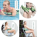 Miniatyrbillede 3 af 8: Bærbar svømmetræner Svømmebælte til børn Oppustelig svømmering Svømmeanordning Ryghals Pool Float