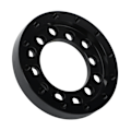 Miniatyrbillede 5 af 8: Ratadapterplade i Sort CNC Aluminium Legering til Logitech G25 G27 G29 G920 13 14 tommer Rat 70mm/2.75in