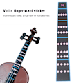 Pikkukuva 6 / 7: 5kpl Viulun otelautatarra Otelautateippi Fretless Fingering Opas aloittelijalle (1/8)