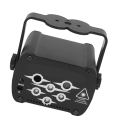Miniatyrbilde 8 av 8: DJ Disco Scene Party Lys LED UV Lydaktivert Flash Strobelys med Fjernkontroll for Fester Bar 6 Hull USB-Lading