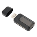Miniatyrbillede 3 af 8: 2 i 1 Bluetooth Adapter USB Trådløs Bluetooth Sender Modtager med LED Display til Bil Hjemme Audio System