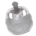 Miniatyrbillede 7 af 8: Kranium Brilleholder Dekorativ Kunstig Harpiks Statue Briller Display Holder til Hjemmet Kontor