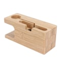 Miniatyrbillede 2 af 8: Smart Phone Rack Watch Oplader Stativ Bambus Opbevaringshylde til Stue Soveværelse Brug
