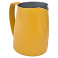 Miniatyrbilde 5 av 8: Tykkmelket skummende kanne spiss tut skummer kopp 450ml med skrå topp PTFE belegg for kaffemaskin CafeYellow