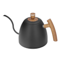 Miniatyrbilde 8 av 8: Hell over Kettle 800ml Ergonomisk håndtak Rustfritt stål Antikorrosjon Svanehals Tute Holdbar Kaffe Kettle