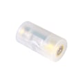 Miniatyrbillede 3 af 8: 4 Pakke AA til størrelse C Batteriadaptere Holder Switcher Converter Cases Box Hvid