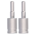 Miniatyrbillede 1 af 8: 2 stk. 4GA Wire Reducer Terminal Connector Ren Kobber Nikkelbelagt til Bil Audio Forstærker