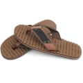 Miniatyrbild 7 av 8: Sommar lättviktsflipflops flerlagers tofflor EVA flipflops lera färg botten(44 )