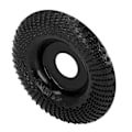 Miniatyrbillede 6 af 8: Træskæringsdisk Slibning Formning Hjul Rustfrit Stål til Vinkelslibere 22mm Sort