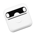 Miniatyrbillede 8 af 8: Miniprinter Bluetooth-forbindelse Blækfri udskrivning Bærbar lommeprinter til dokumenter Forkert spørgsmål Noter