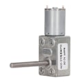 Pikkukuva 1 / 8: Matovaihde DC-moottori, itselukittuva, M6-pää, pyörivä akselin kierre, nopeuden alennus, DC-vaihdemoottori, DC12V 66RPM