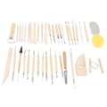 Miniatyrbillede 2 af 8: 41 stk. Polymer Clay Sculpting Tools Multifunktion Clay Sculpting Tools til begyndere eksperter børn