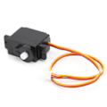 Miniatyrbillede 7 af 8: RC FixedWing Plane Servo med servoarm og base RC-tilbehør til WLtoys XK X450