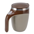 Miniatyrbild 8 av 8: 380 ml självomrörande kaffemugg automatisk magnetisk blandning rostfritt stål mugg multifunktionell för te varm choklad mjölk