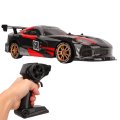 Miniatyrbillede 7 af 8: 1/16 højhastigheds RC bil firehjulstræk 2,4 GHz Drifting RC bil til over 8 udendørs sort og rød