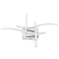 Miniatyrbillede 2 af 8: LED-loftslampe 25W Moderne buede lampe til stue Kantine Soveværelse Hvidt lys 85-265V