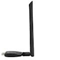 Miniatyrbild 1 av 8: USB WIFI-adapter Bärbar WIFI-dongel W60-5DB 300mbps trådlös för PC Stationär bärbar dator