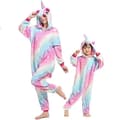 Enhörningspyjamas Pegasus Kostym Jumpsuit Vuxen, Storlek L L