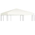 Vidaxl Lusthustak 310 G/m² 3x3 M Gräddvit