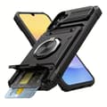Telefoncover til Galaxy A26 5G, kortholder, sort Black Galaxy A26 5G