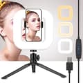 Selfie Ring Light för iPhone / Android | LED-belysning för smartphones - D21