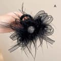Fjäderhårklämma fluffig hårnål, A (8 cm) A (8cm) A (8cm)