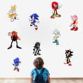 Sonic Hedgehog Väggdekal för Barnrum