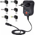 12W universell strömadapter 3V 4.5V 5V 6V 7.5V 9V och 12V, 220V DC-transformator för Vtech Kidimagic Starlight Kidi