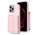 Rhombic-nahkakotelo iPhone 15 Prolle