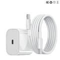 Laddare för iPhone 15 / iPhone 16 / iPhone 17 + 2M kabel Snabbladdare USB-C till USB-C
