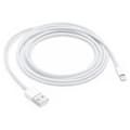 Lightning-kabel för iPhone & iPad, 2 meter, Vit-- CE-certifikat