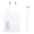 Miniatyrbillede 1 af 2: 120W Hurtigoplader Combo til Xiaomi, Type A EU Stik Hypercharge Adapter med 1m Kabel