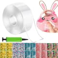 DIY Bubbelblåsande Nano Tejp Kit Stressreducerande Set Blås Bubbeltejp DIY Set
