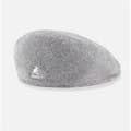 Kangol Wool 504 Flat Cap Menn og Kvinner Uformell Ull Baskerlue Vinter Newsboy Caps Lys Grå L Lys Grå L, Grå Light Grey L