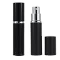 Påfyllningssprayflaska för Parfym 2-pack Svart 5 ml Svart 5 ml