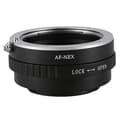 Miniatyrbillede 4 af 5: Adapterring til Sony Alpha Minolta AF A-type objektiv til NEX 3.5.7 E-mount kamera som vist