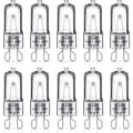 G9 Halogenlampor 25W 230V Varmvit 10-pack 25W 25W