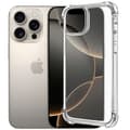 iPhone 16 Pro Cover - Ekstra Stødresistent og Holdbart Gennemsigtigt