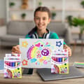 Miniatyrbild 6 av 8: 12 st Popcorn Bubble Ritpennor 3D Markers, Puffys