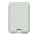 Magnetisk Plånbok, Magsafe Stark Magnet Läder Korthållare (Vit) (White)