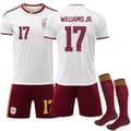 Fodboldtrøje til børn og voksne, Spanien udebanesæt, VM 2026, nr. 17 WILLIAMS JR. 22 22