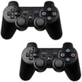 2 stk PS3 trådløs kontroller svart